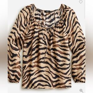 J.Crew new with tags size large drapery top